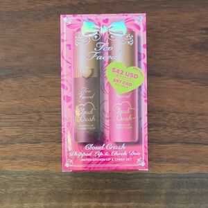 Too Faced Cloud Crush Whipped Lip & Cheek Duo - Limited Edition